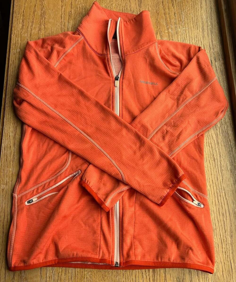 Merrill Regulate M Select Grid Full Zip Womens Fleece Sz M Fall Winter Outdoor